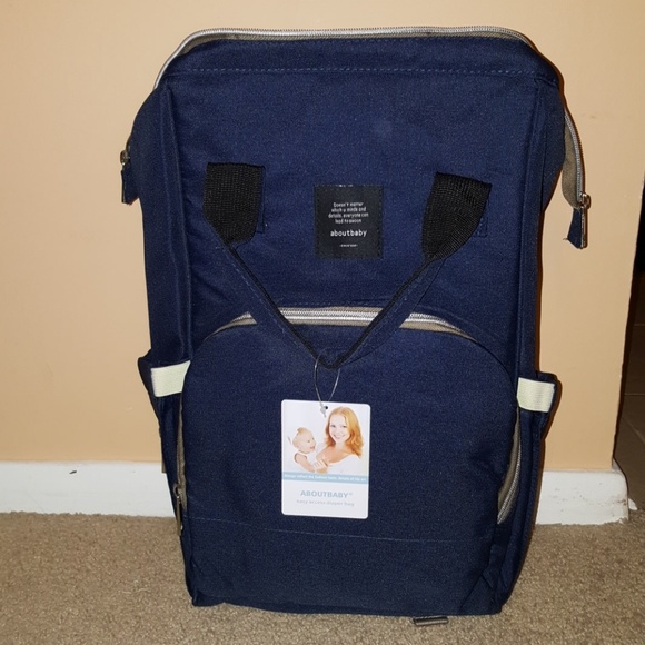 Diaper Backpack ***ONLY 2 NAVY BLUE LEFT*** - Picture 6 of 8